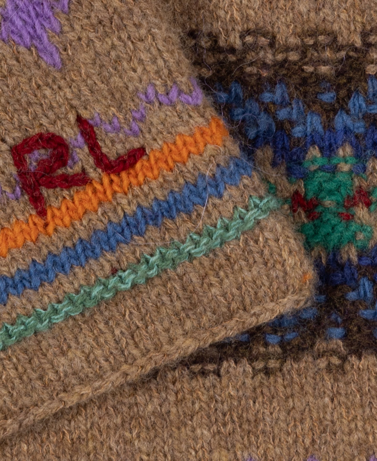 Polo Ralph Lauren Men's Fair Isle Design Scarf