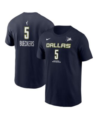 Men's Paige Bueckers Navy Dallas Wings Name & Number T-Shirt
