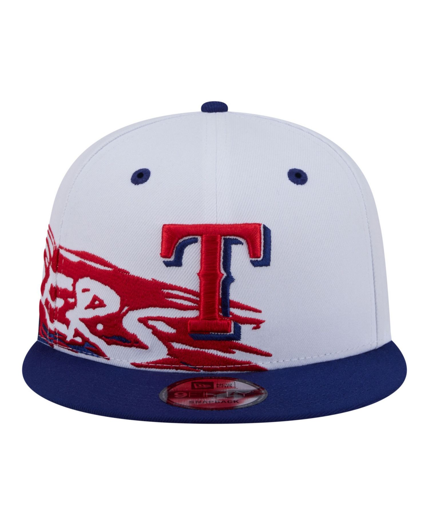 Men's White Texas Rangers Swept 9FIFTY Snapback Hat