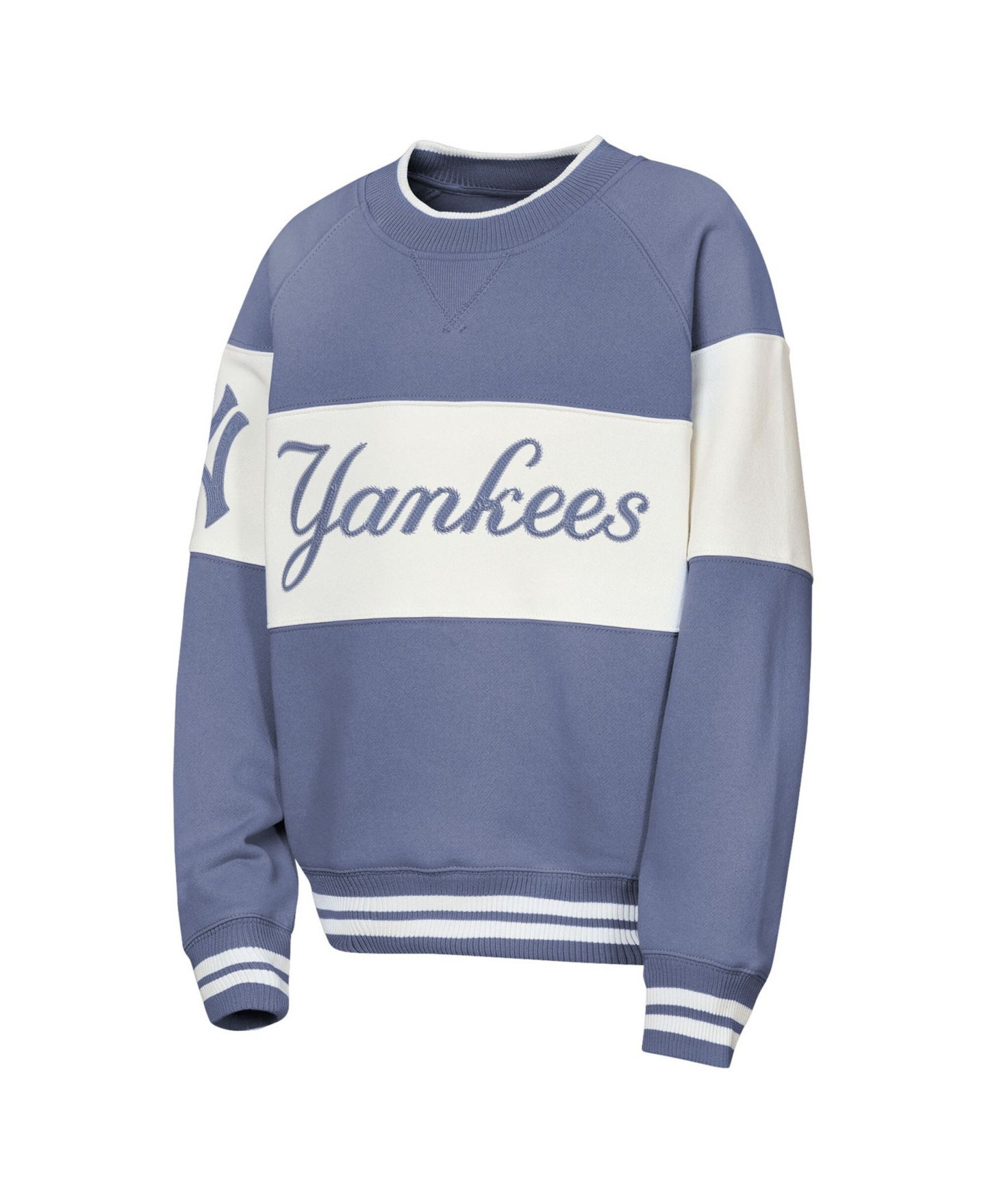 Детская толстовка Outerstuff Blue New York Yankees Ultimate Pastels on Base — фото 2