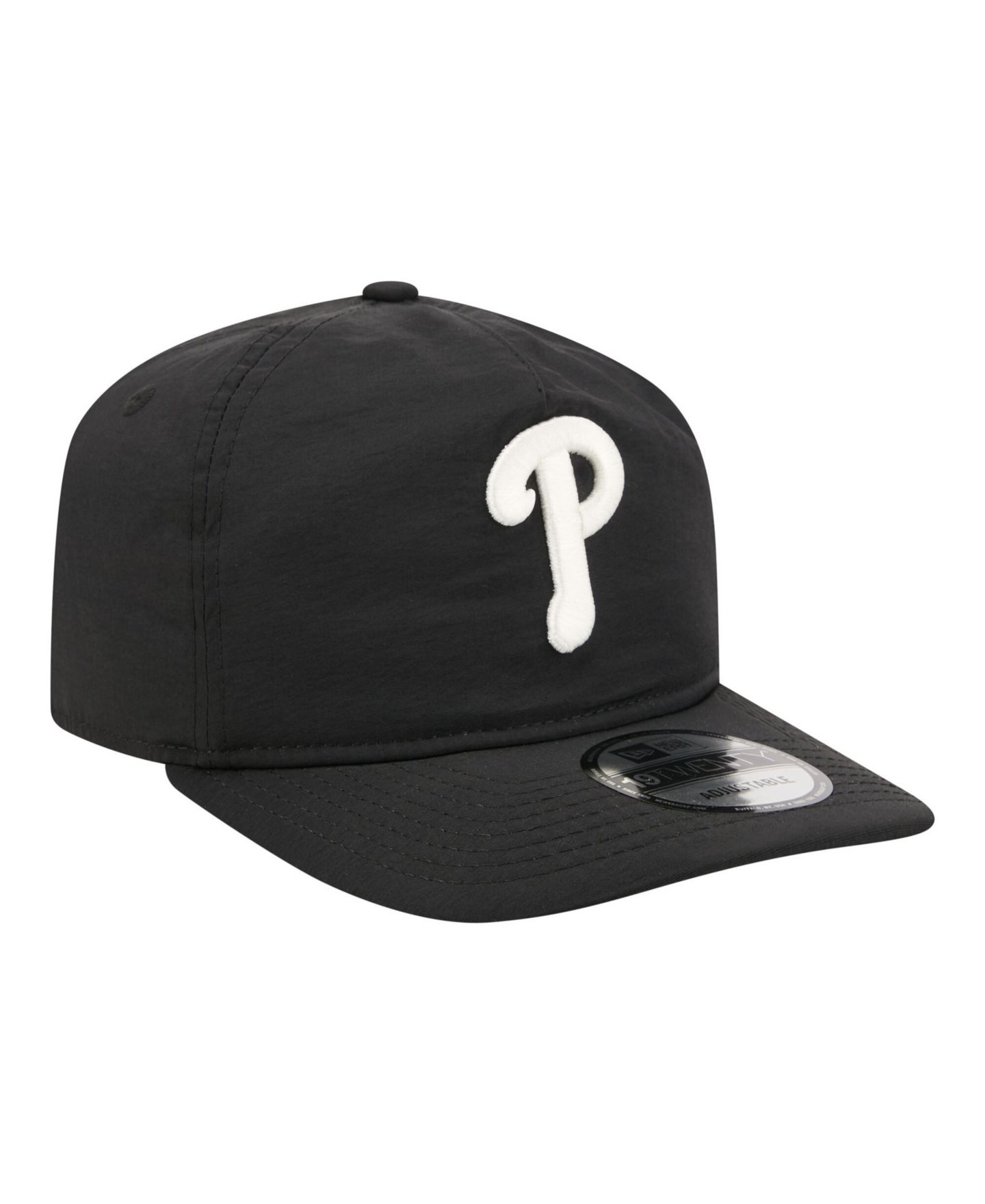 Мужская кепка New Era Black Philadelphia Phillies Everyday 19TWENTY Adjustable Hat — фото 3