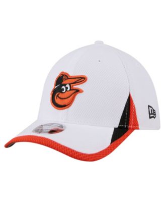 Men's White Baltimore Orioles Cut n Sew 39THIRTY Flex Hat
