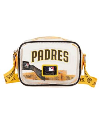 San Diego Padres Clear All Over Logo Crossbody Bag
