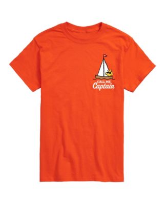 Men's Peanuts Woodstock Call Me Captain Graphic T-Shirt