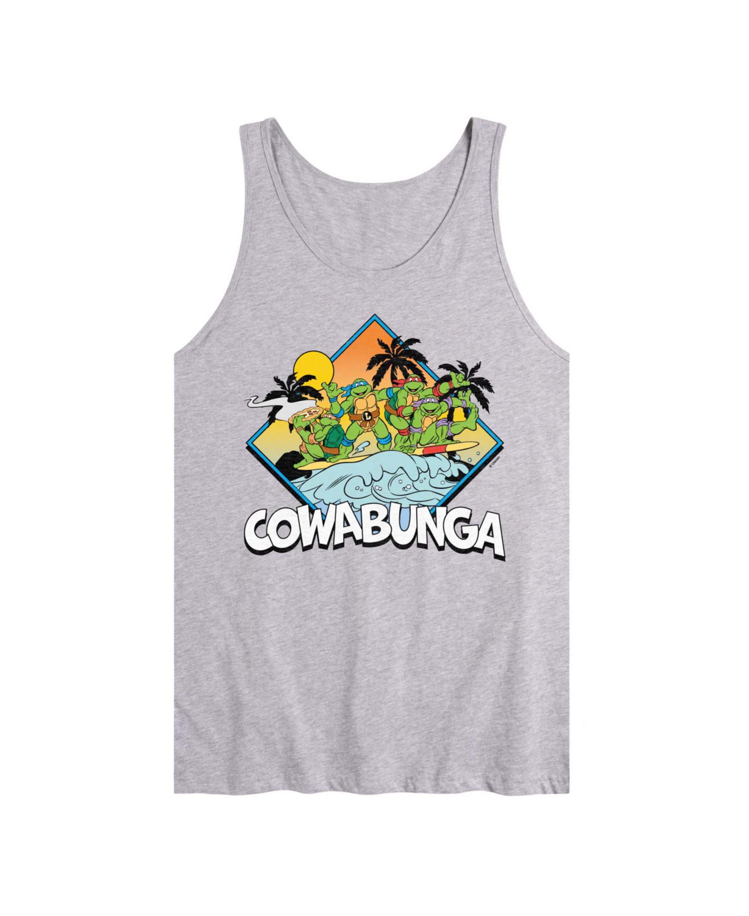 Men's Teenage Mutant Ninja Turtles Cowabunga Surf Graphic Tank Top