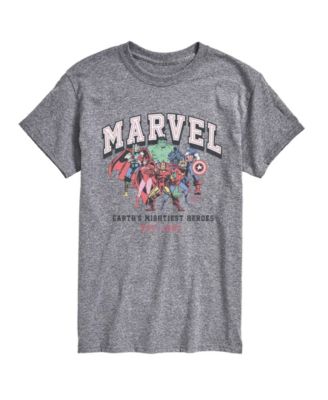 Men's Marvel Collegiate Faded Graphic T-Shirt