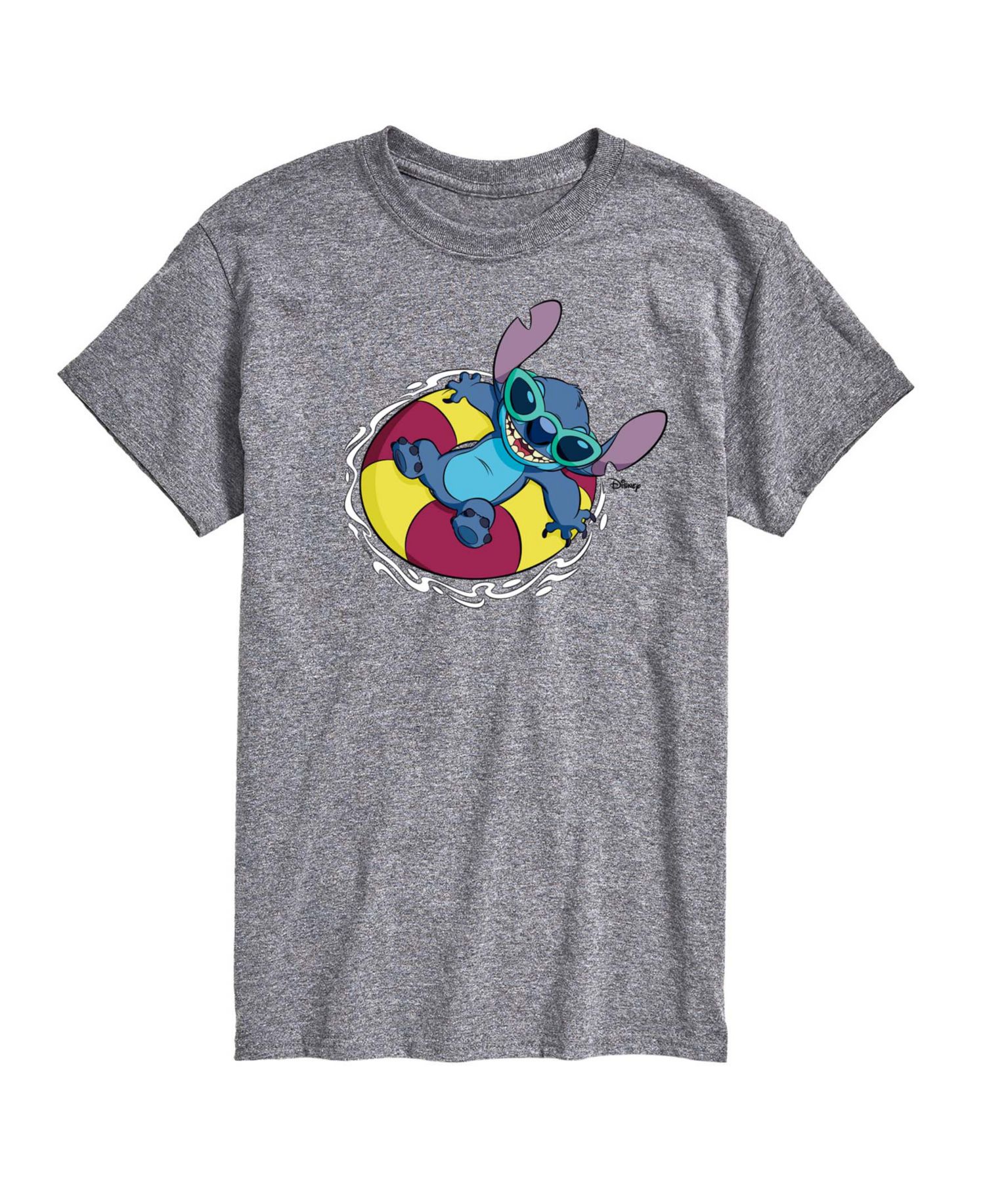 Men's Lilo and Stitch Tube Floaty Graphic T-Shirt