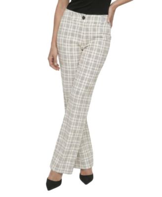 Women's Chess Check Print Trouser