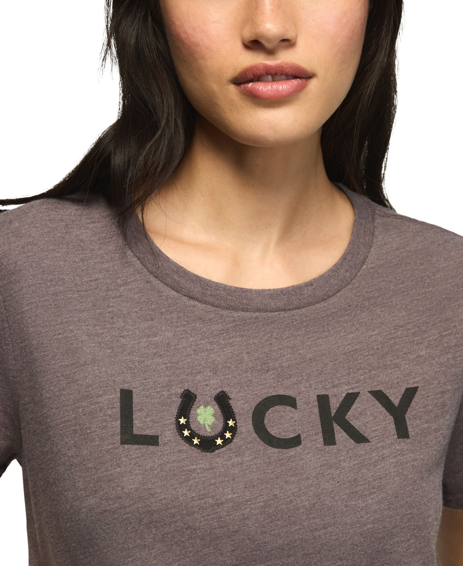 Women's Embroidered Horseshoe Classic-Fit T-Shirt