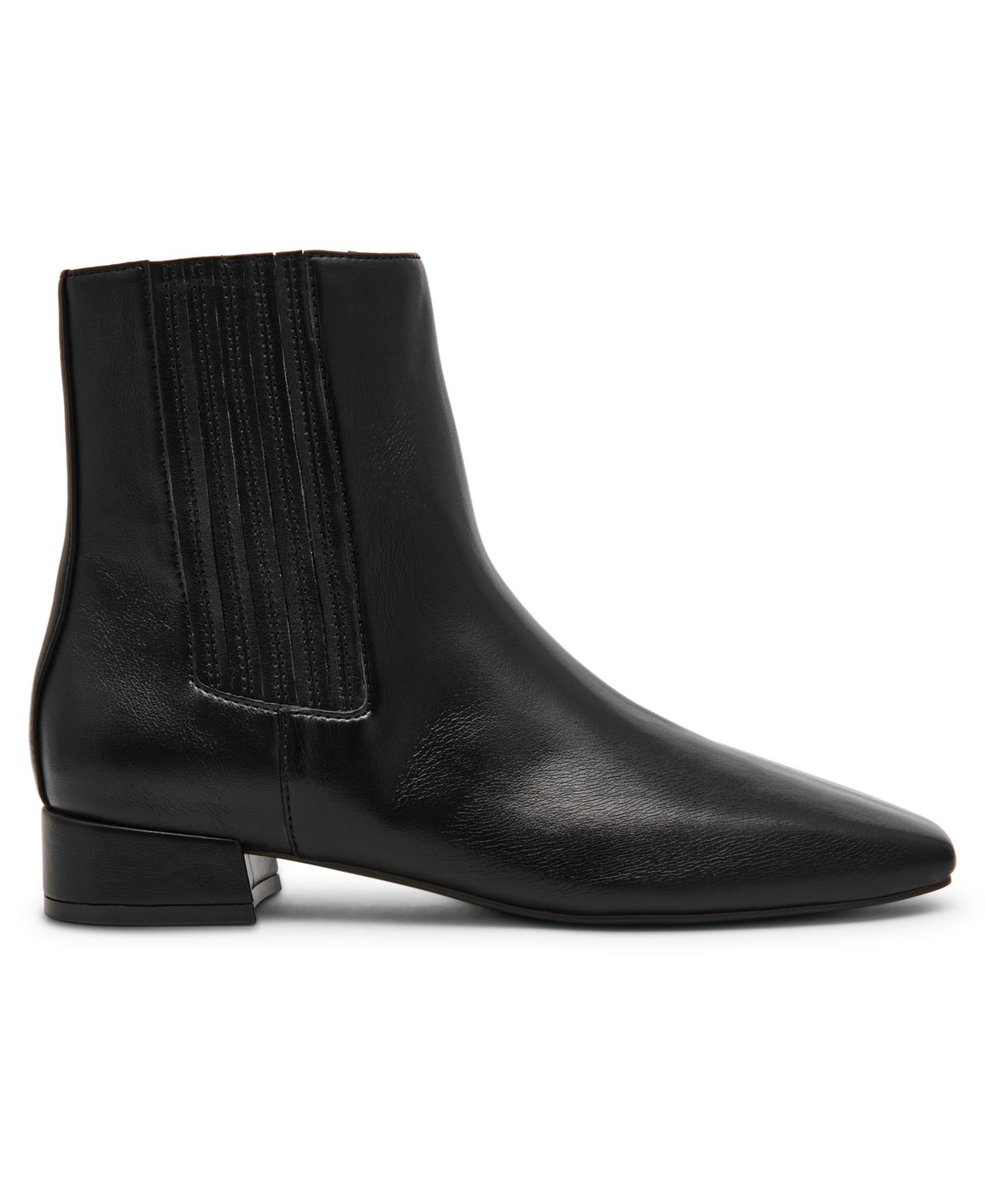 Женские ботинки Anne Klein Raspy Zipper Casual Booties, цвет: Чёрный гладкий — фото 2