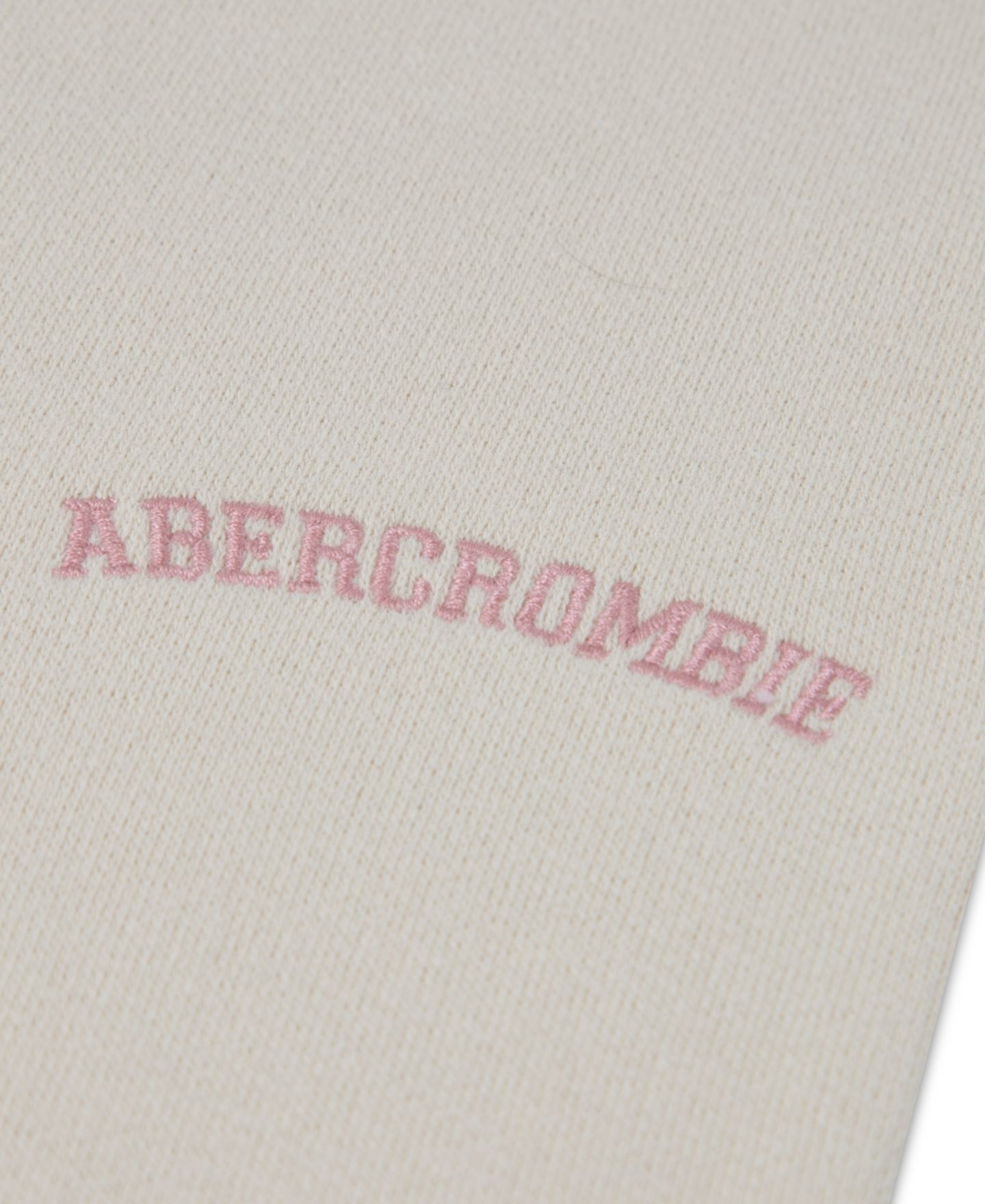 Комплект abercrombie kids Logo Full-Zip Hoodie and Pants, 2-Piece Set для девочек-малышей, цвет: Овсяный — фото 4