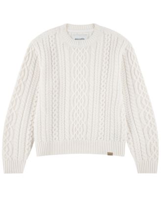 Boys' 5-18 Cable Crew Sweater