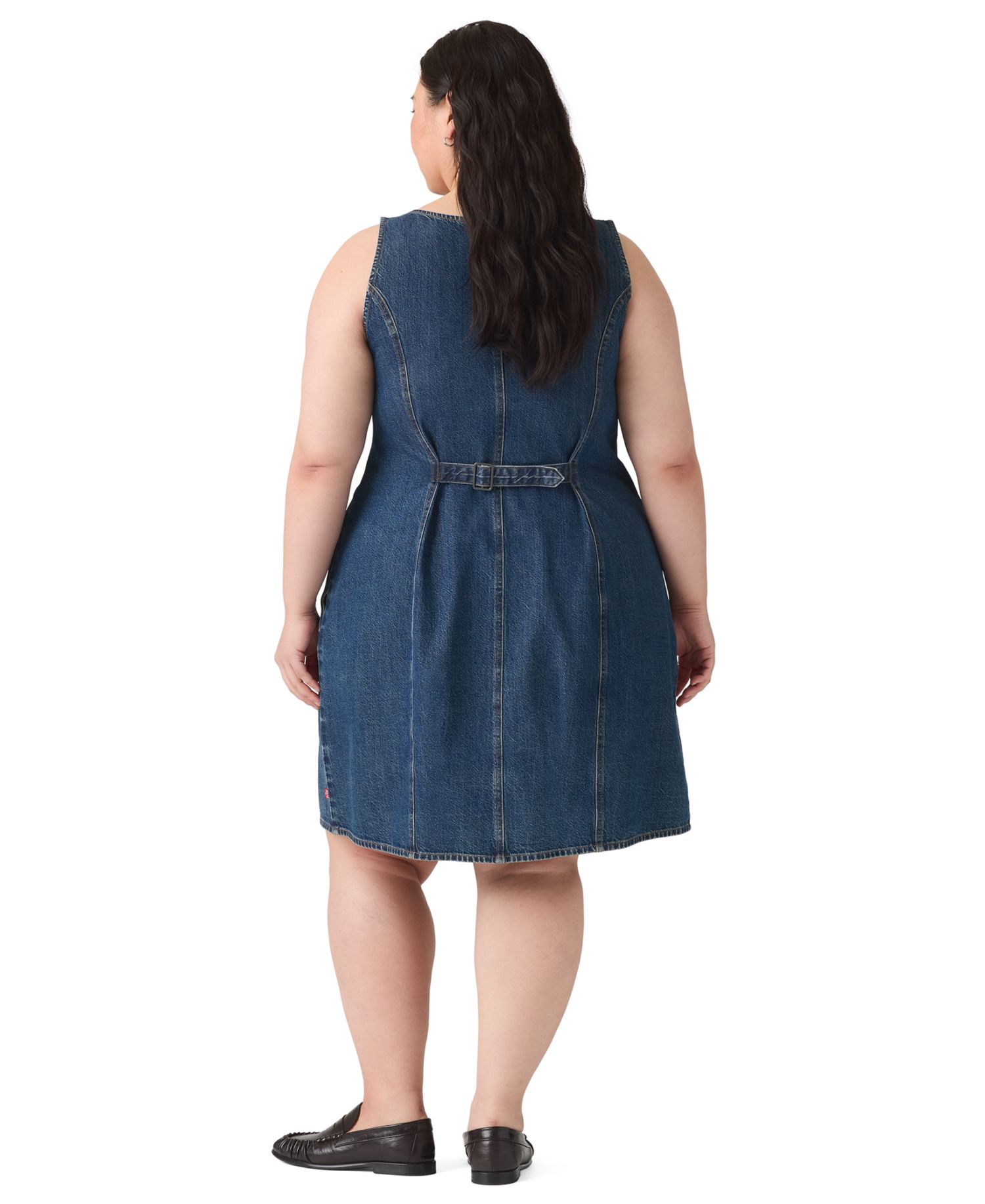 Plus Size Audra Square Neck Mini Tank Dress