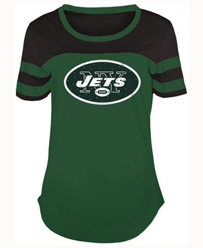 5th & Ocean Women's New York Jets Limited Edition Rhinestone T-Shirt