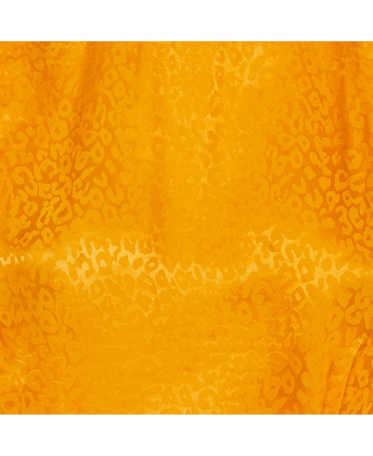 Pre-Owned Ronny Kobo Women's Marigold Satin Jacquard Asymmetrical Midi Dress view 3 — MAYCSS fashion products