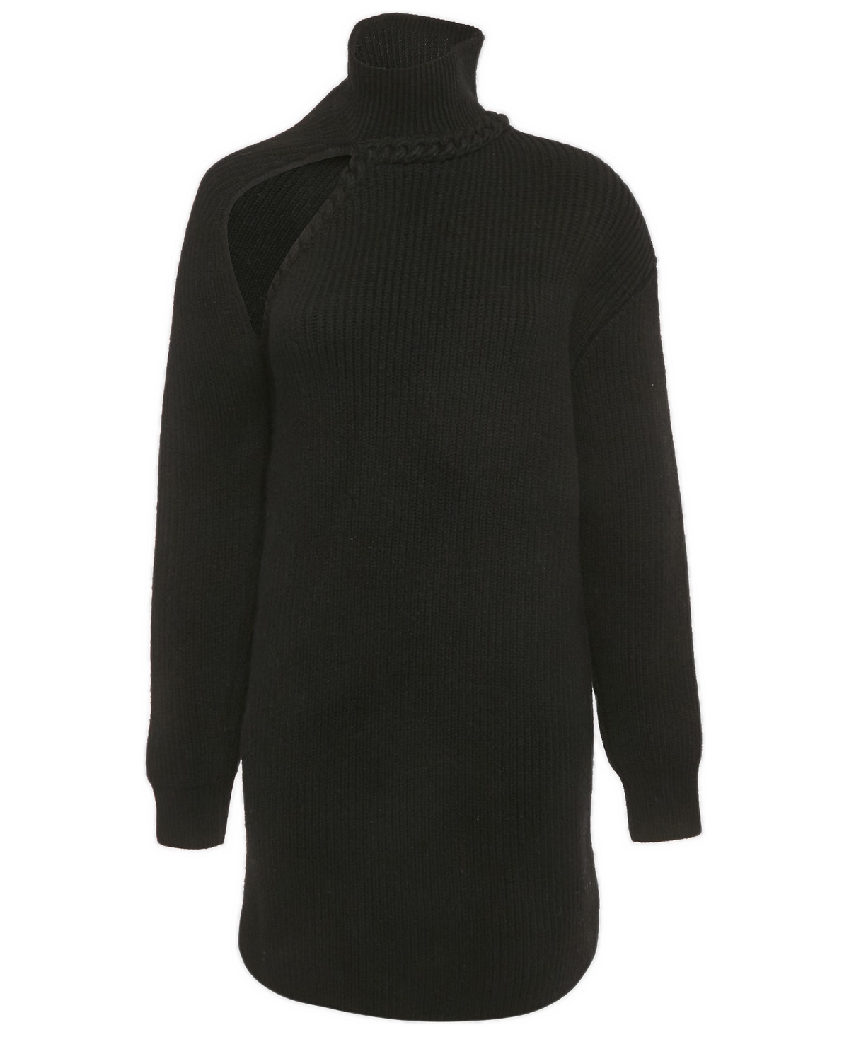 Pre-Owned Bottega Veneta Women's Rib Knit Cut-Out Mini Dress
