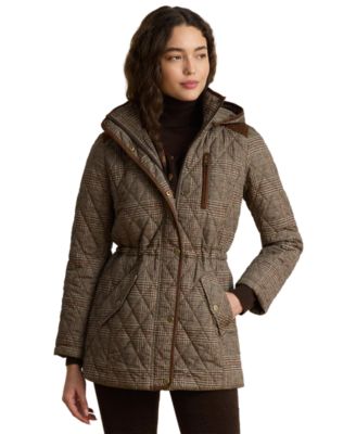 Women's Hooded Anorak Quilted Coat