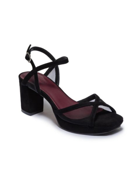Женские сандалии Bernardo Footwear Celeste Platform Sandal, цвет: Чёрный