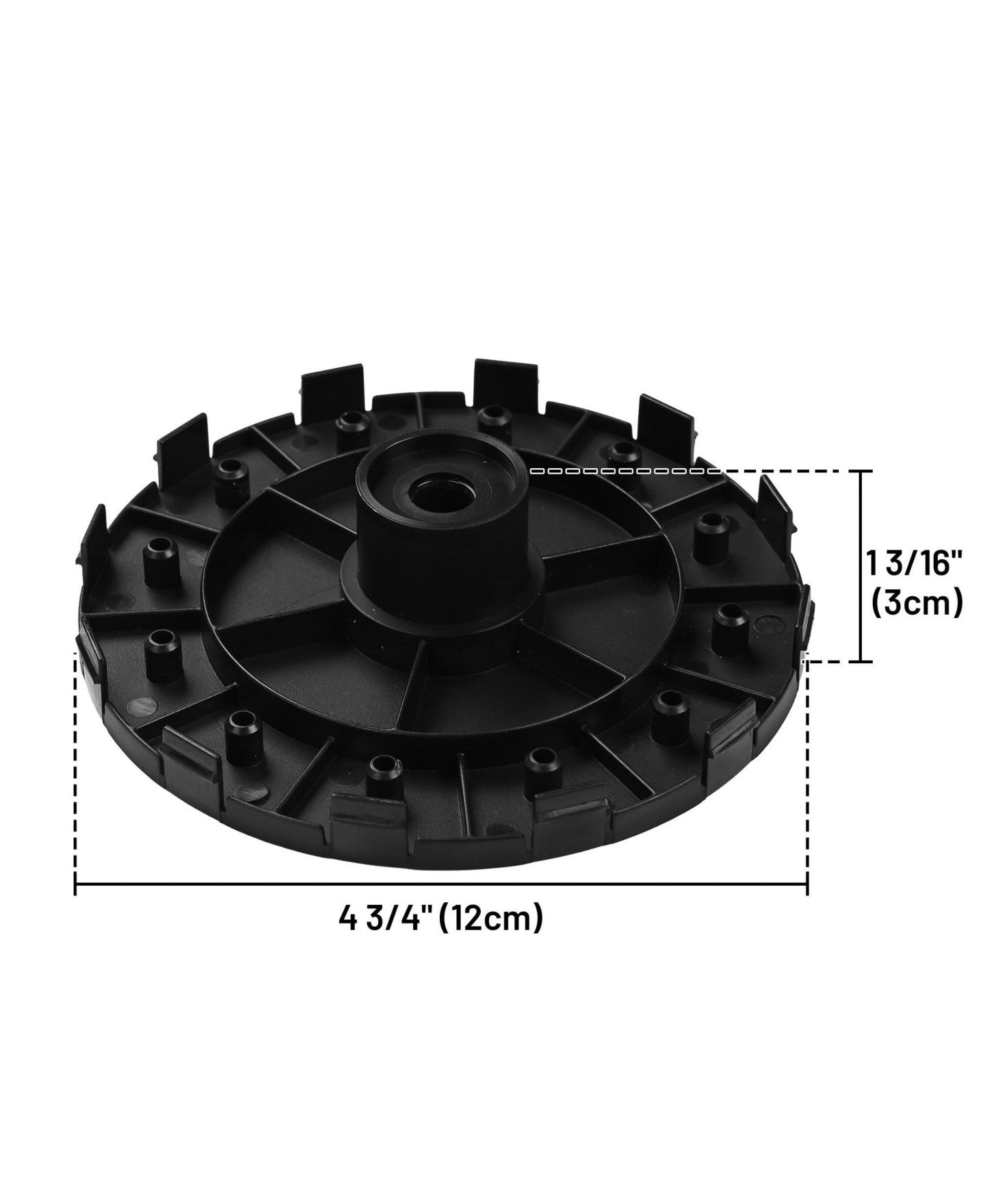 Детская игрушка WinSpin Prize Wheel Center Plate Disk Replacement Part for Modular Prize Wheel, цвет: Natrual — фото 7