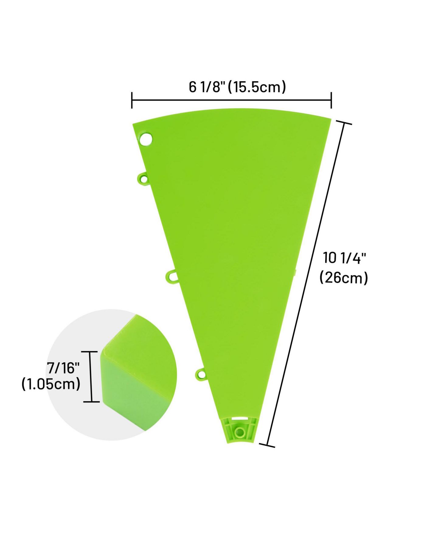 Детские игрушки WinSpin 6 Pcs Prize Wheel Panels Dry Erase Green for 24" Modular Prize Wheel, цвет: Natrual — фото 2