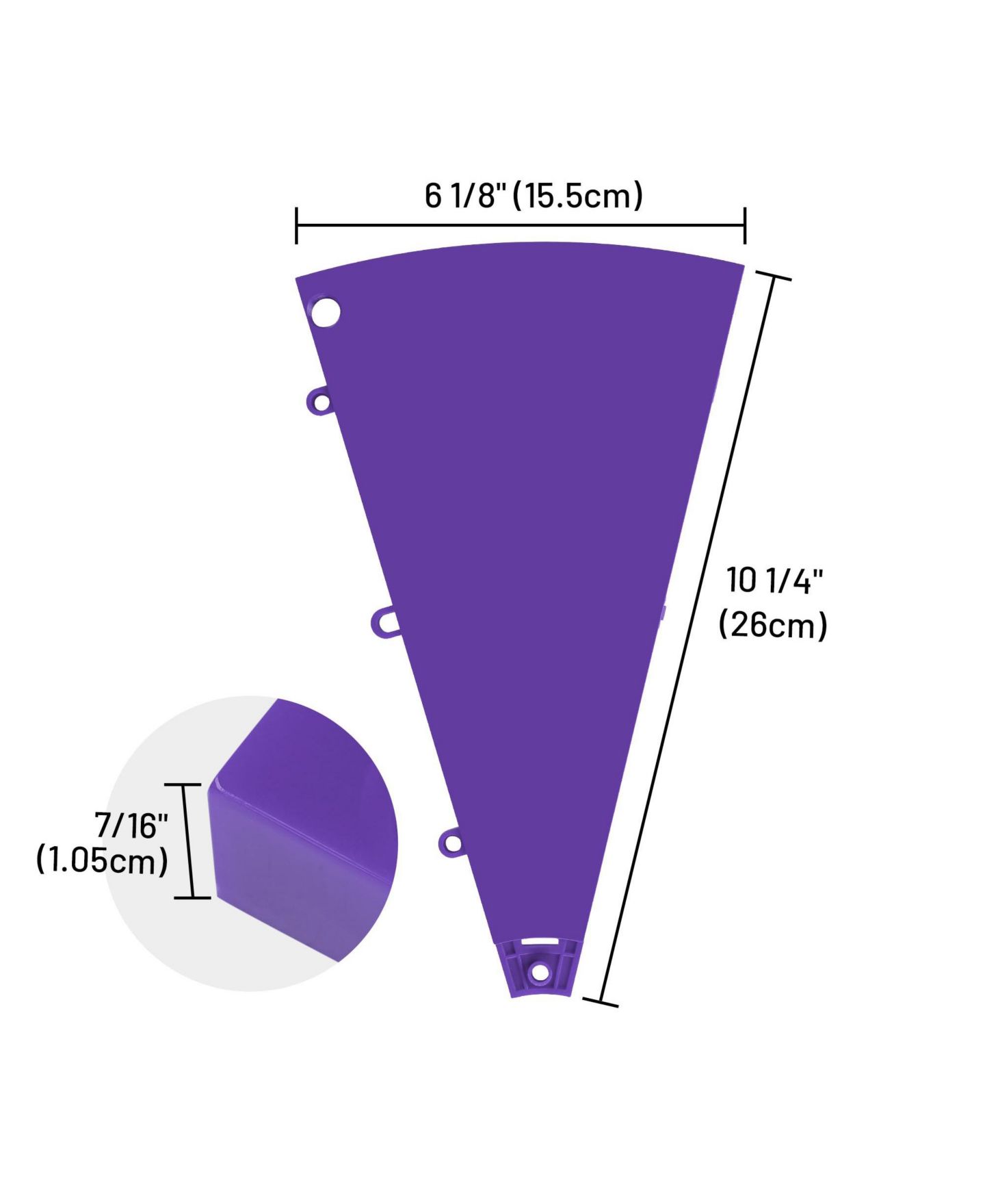 Детские игрушки WinSpin 6 Pcs Prize Wheel Panels Dry Erase Purple for 24" Modular Prize Wheel, цвет: Natrual — фото 4