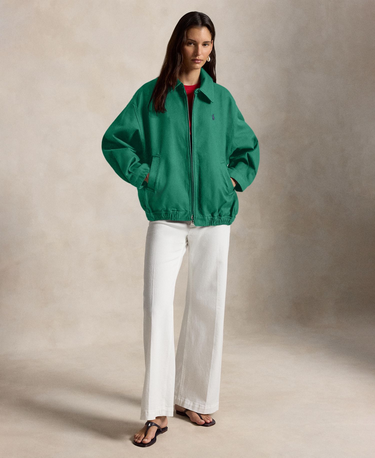 Women's Long-Sleeve Bomber Jacket