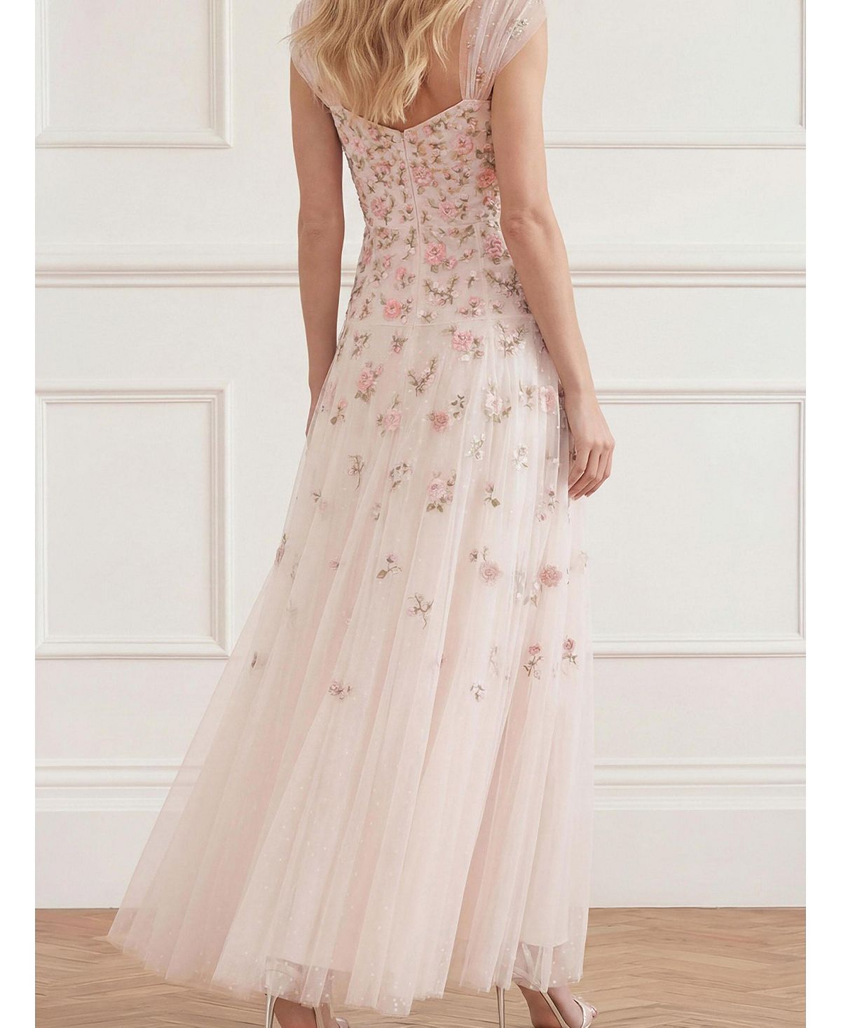 Needle & Thread Women's Mayflower Ditsy Ankle Gown view 2 — MAYCSS fashion products