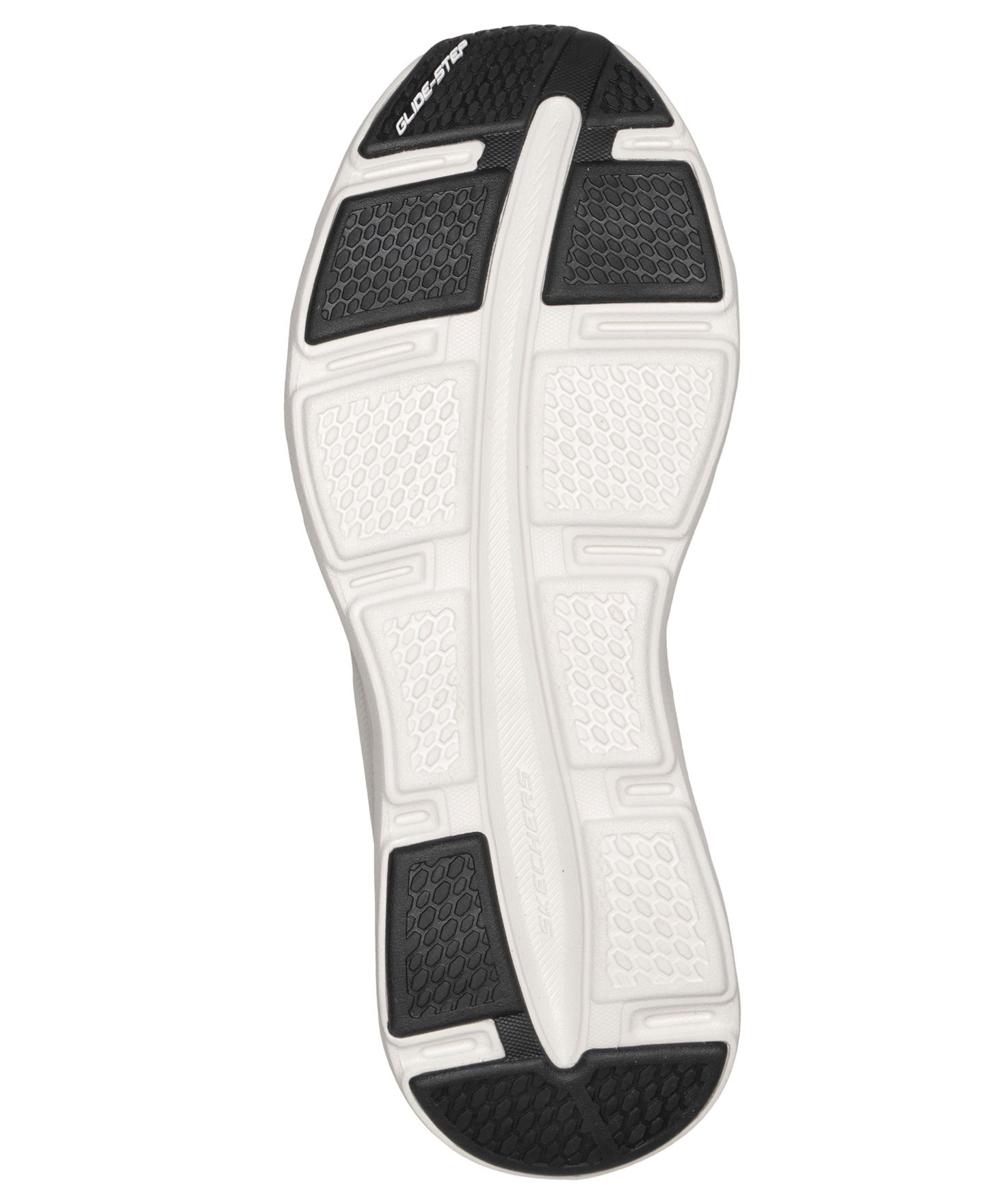Мужские кроссовки Skechers Slip-Ins: Glide-Step Altus Running, цвет: Чёрный / Белый — фото 5
