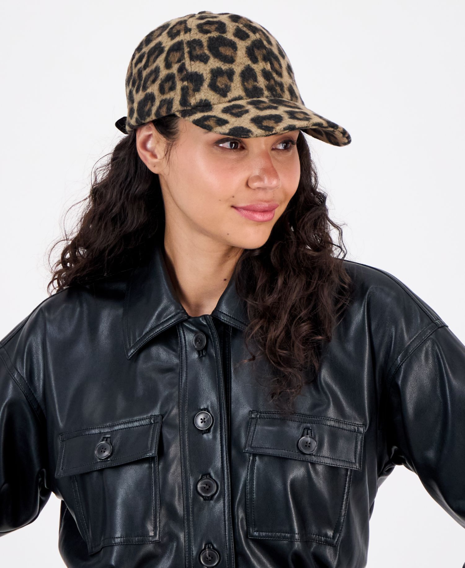 Leopard Print Baseball Cap