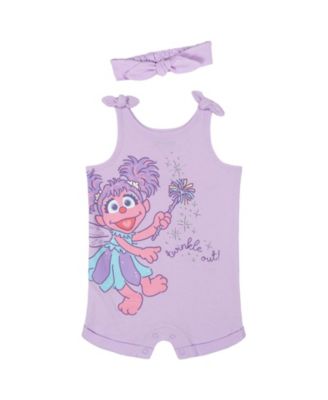 Baby Girls ( 0TO 3 to 24 M ) Sleeveless Romper and Headband Set