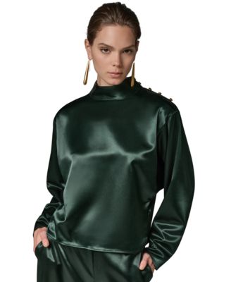Women's High Mock-Neck Top