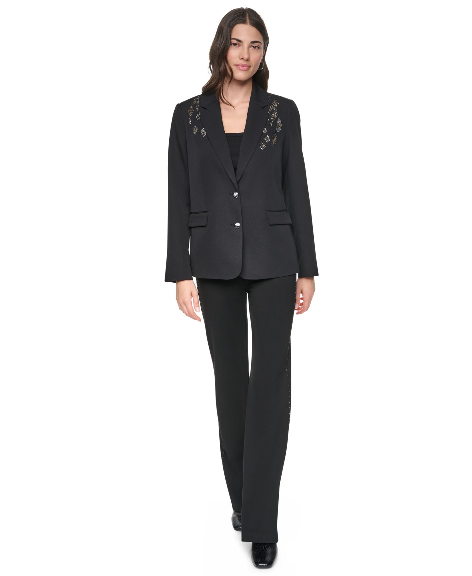 Women's Collared & Two-Button Jacket