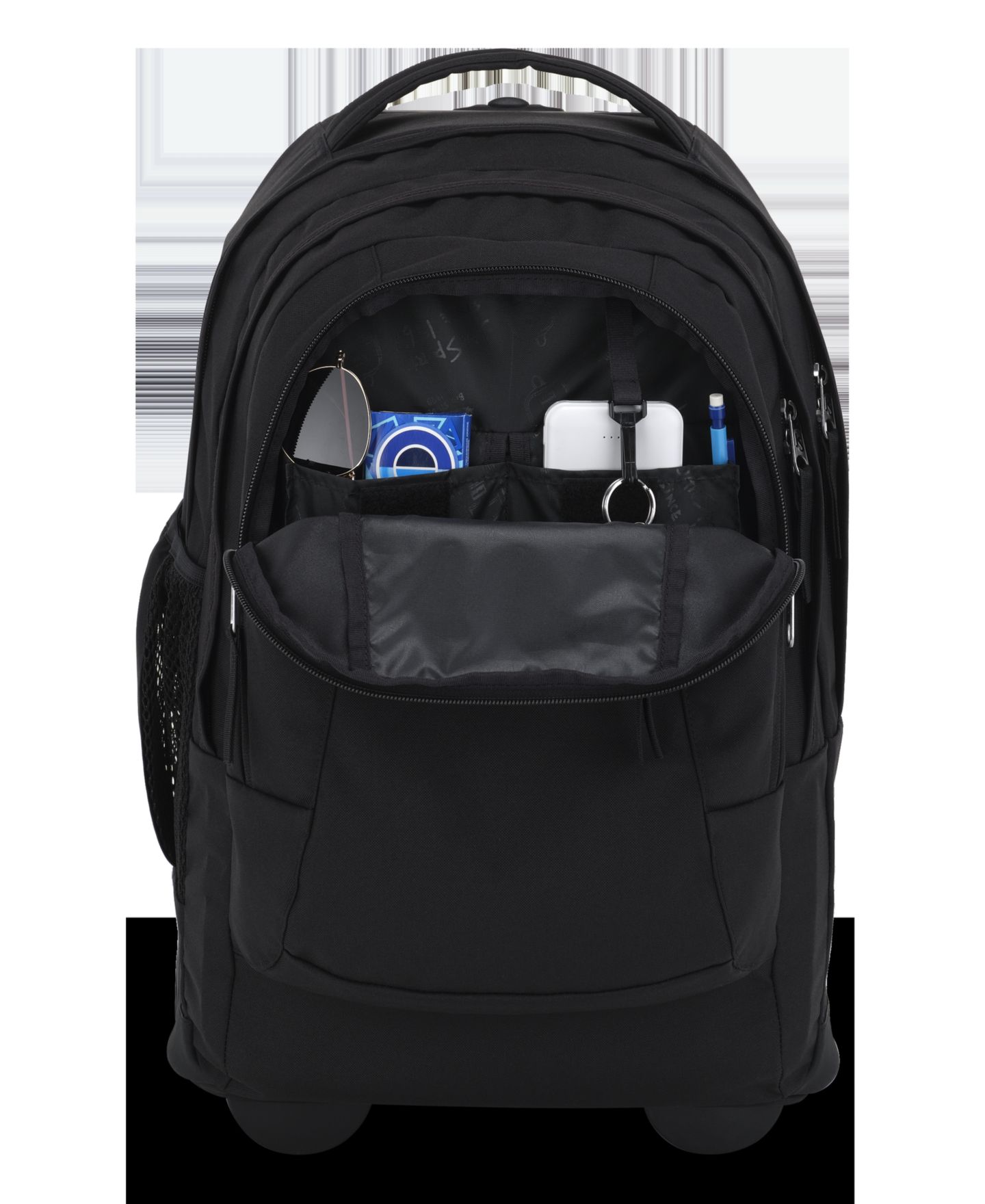 Рюкзак на колёсах JanSport Driver 8, 20 дюймов, цвет: Чёрный — фото 6