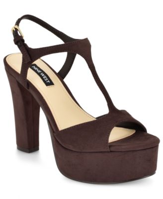 Women's Naini High Block Heel Platform Sandals