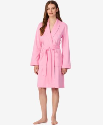 Women's Long-Sleeve Short Robes