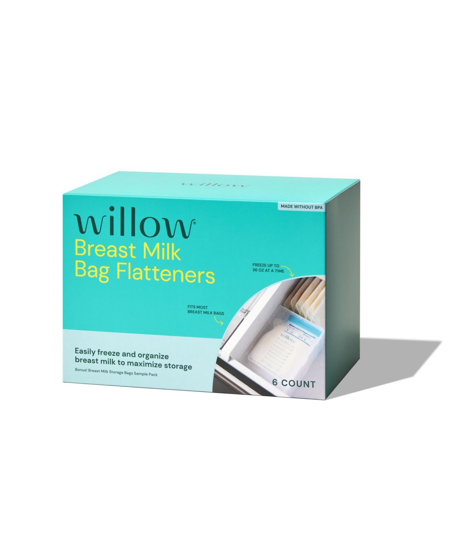 Breast Milk Storage Bag Flatteners