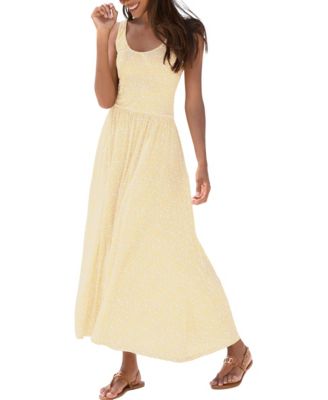 Women's Printed Scoop Neck Dress