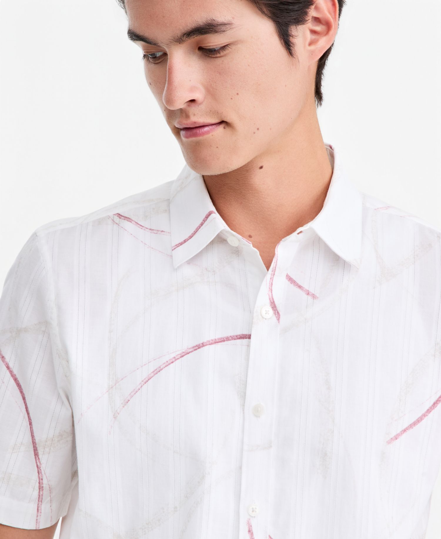 Men's Painted Texture Resort Shirt