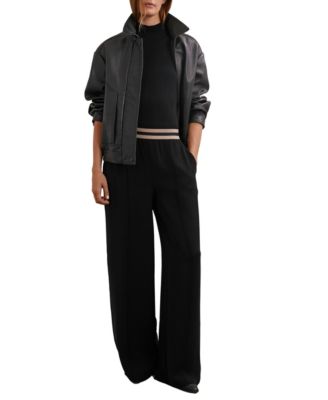 Women's Sonnie Wide-Leg Elasticated-Waistband pants