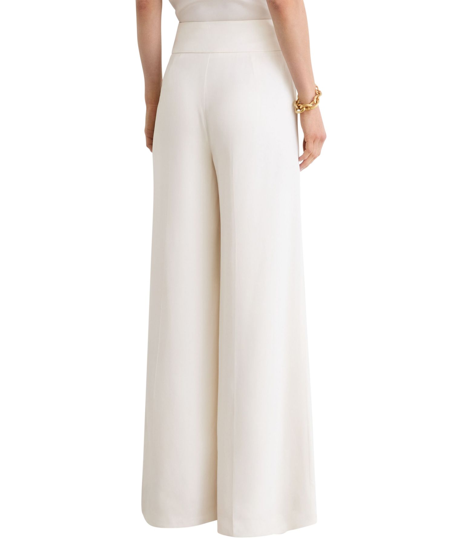 Women's Clover Wide-Leg Mid-Rise Trousers