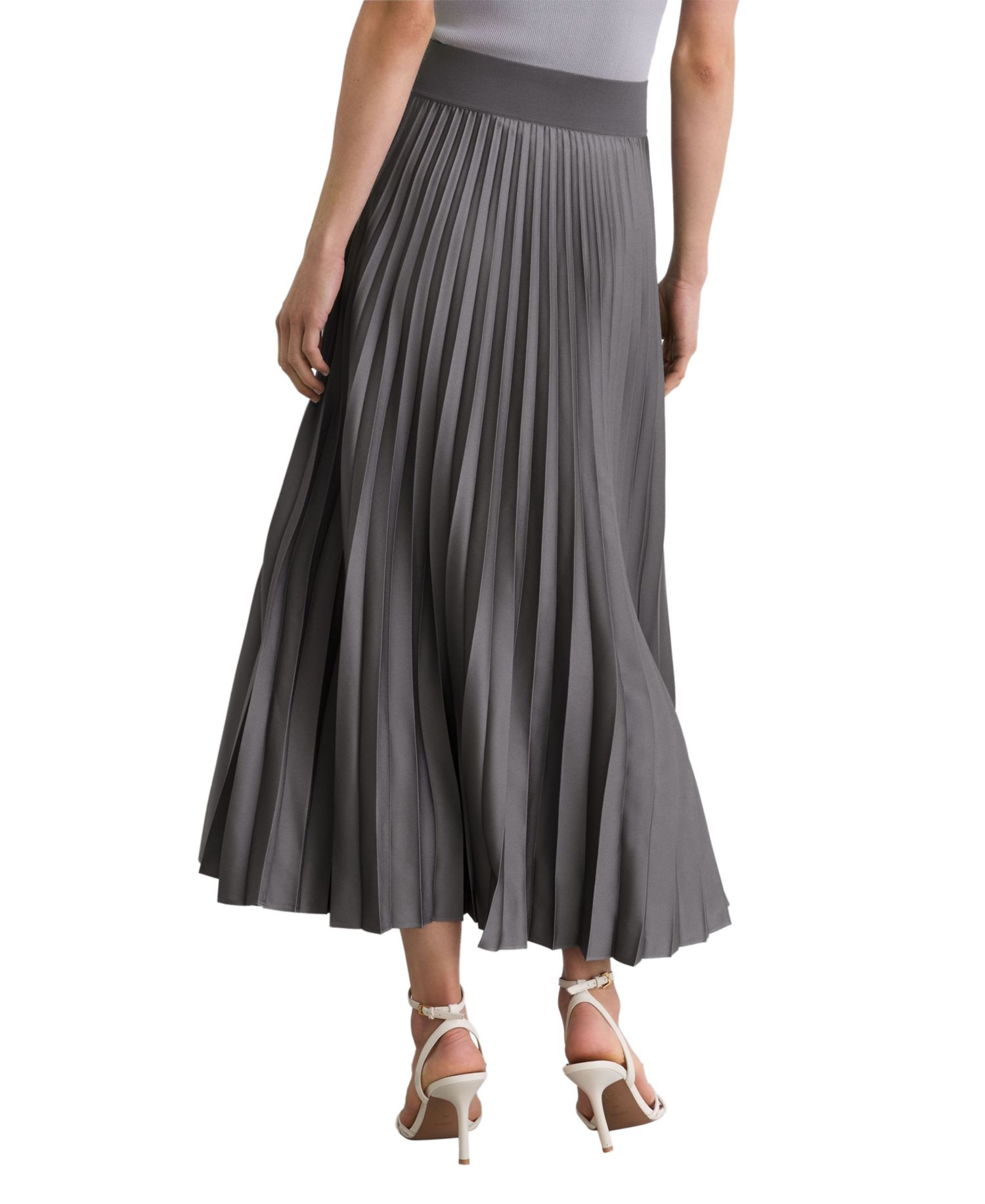 Women's Seren Pleated A-Line Midi Skirt