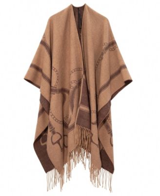 Equestrian Oversized Ruana