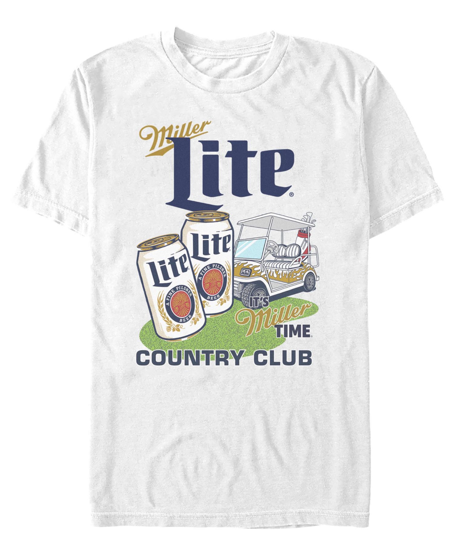 Men's Miller Lite Golf Pinup T-Shirt