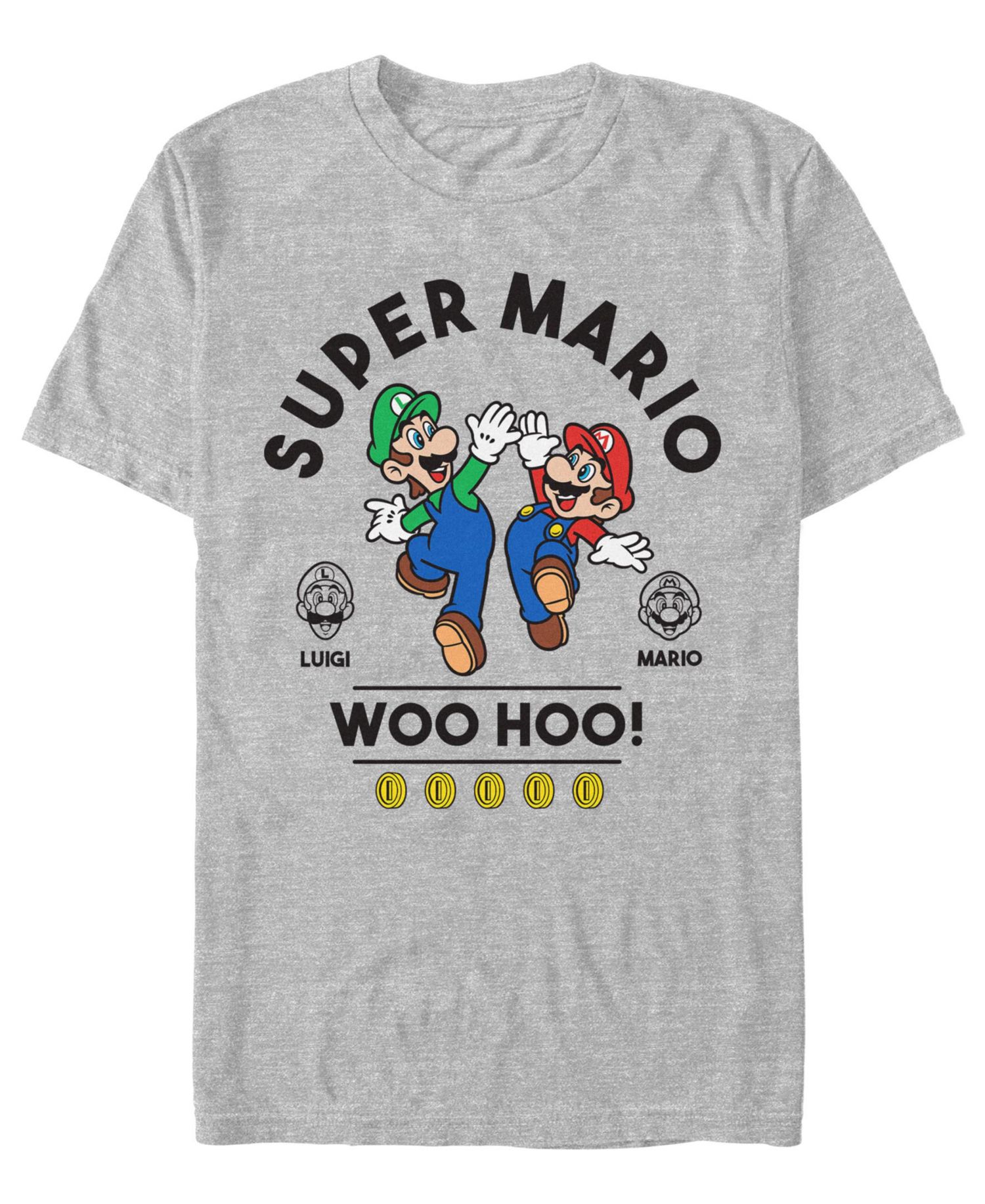 Men's Nintendo Sm Mario Luigi T-Shirt