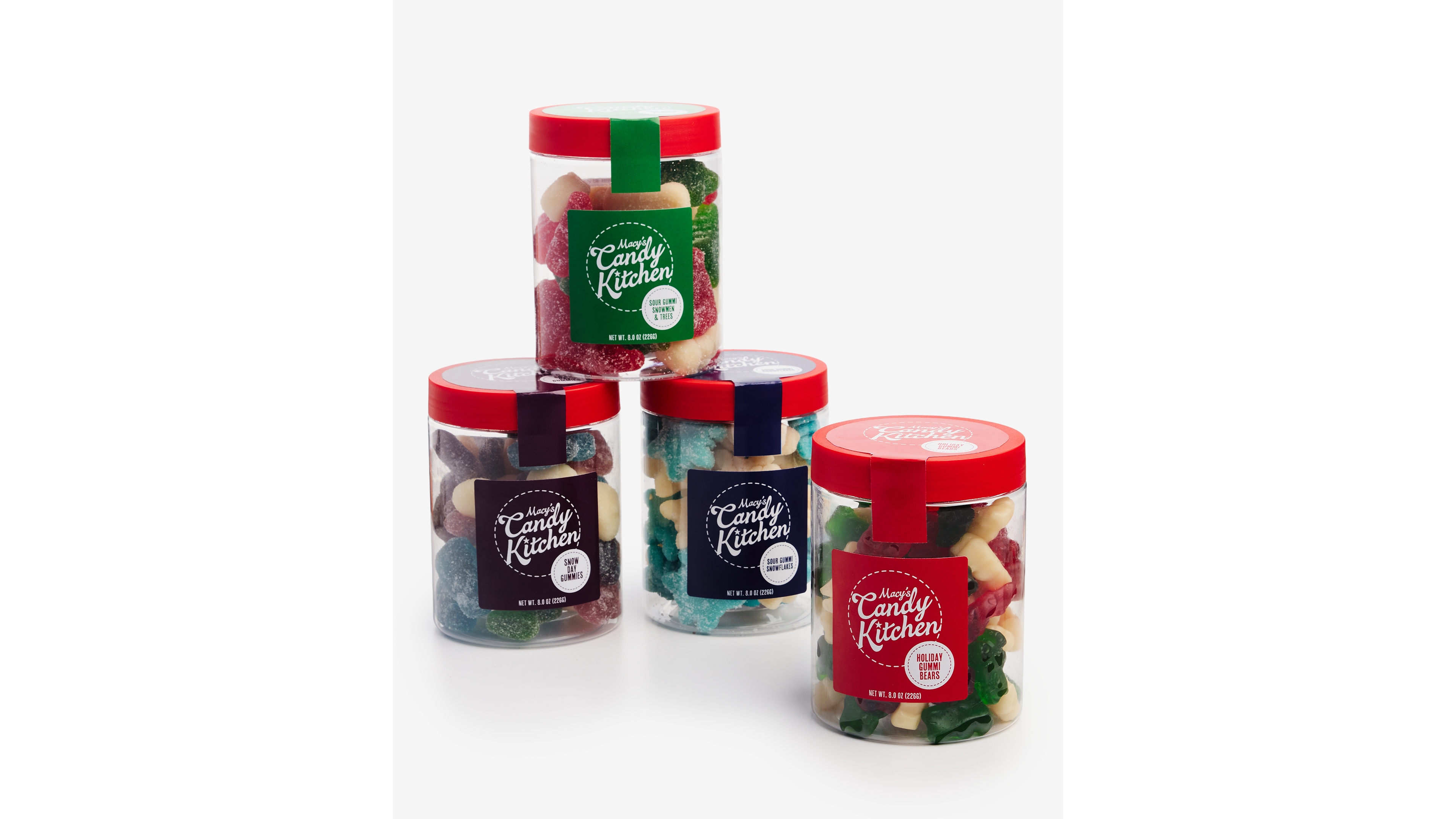 Macy's Candy Kitchen Holiday Gummy Candies, 4 Pack, Macy's Exclusive
