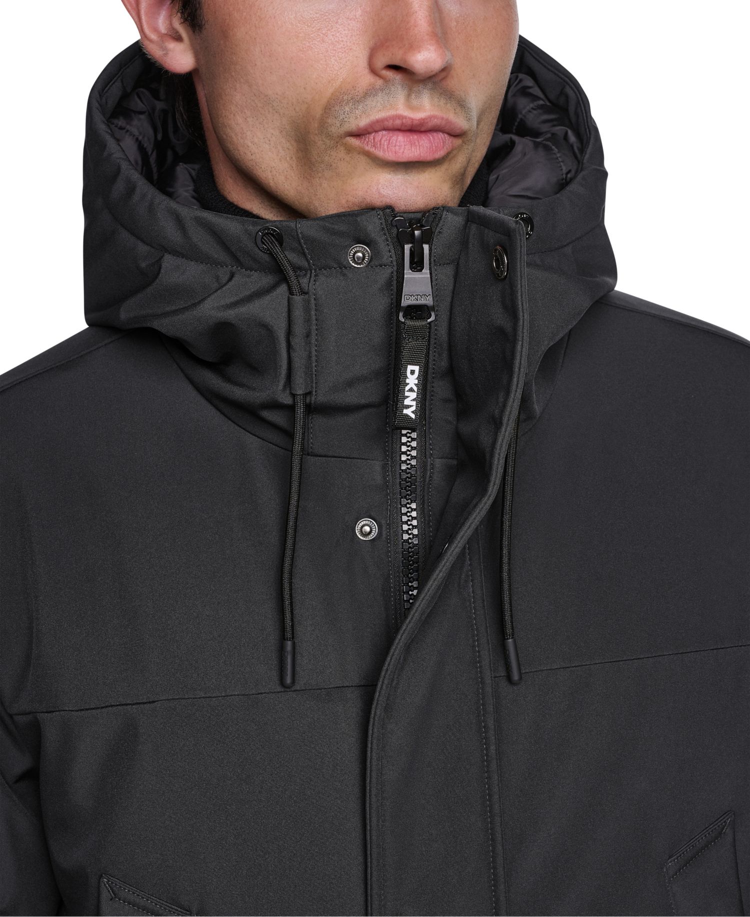 Men's Heavyweight Signature Parka with Attached Hood Jacket
