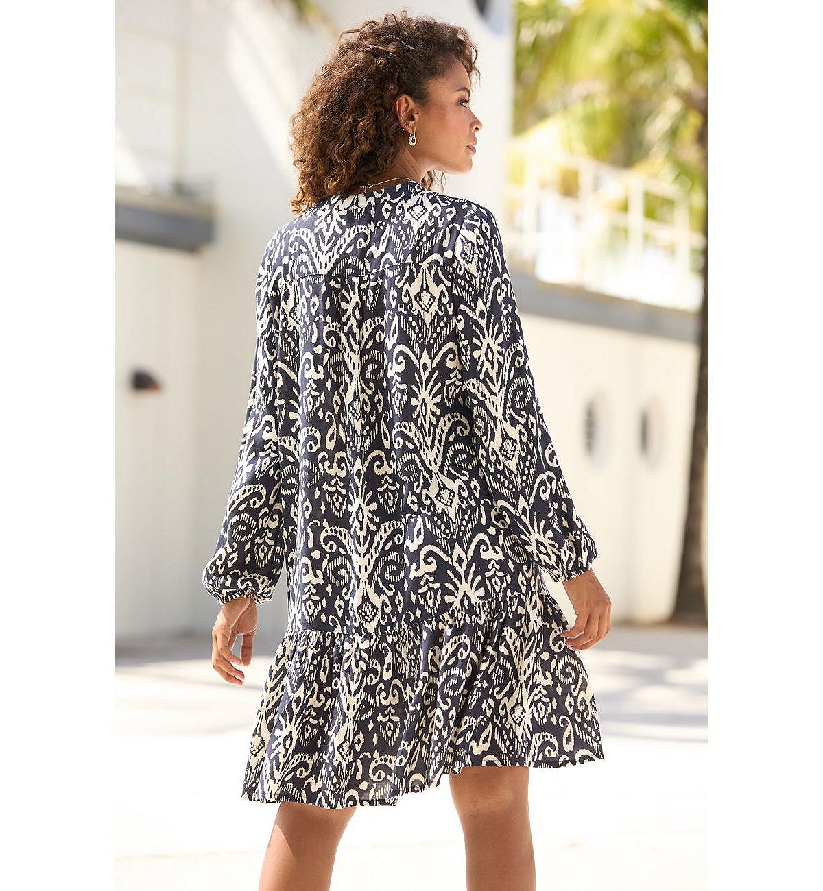 LASCANA Women's Printed Tunic Dress view 4 — MAYCSS fashion products
