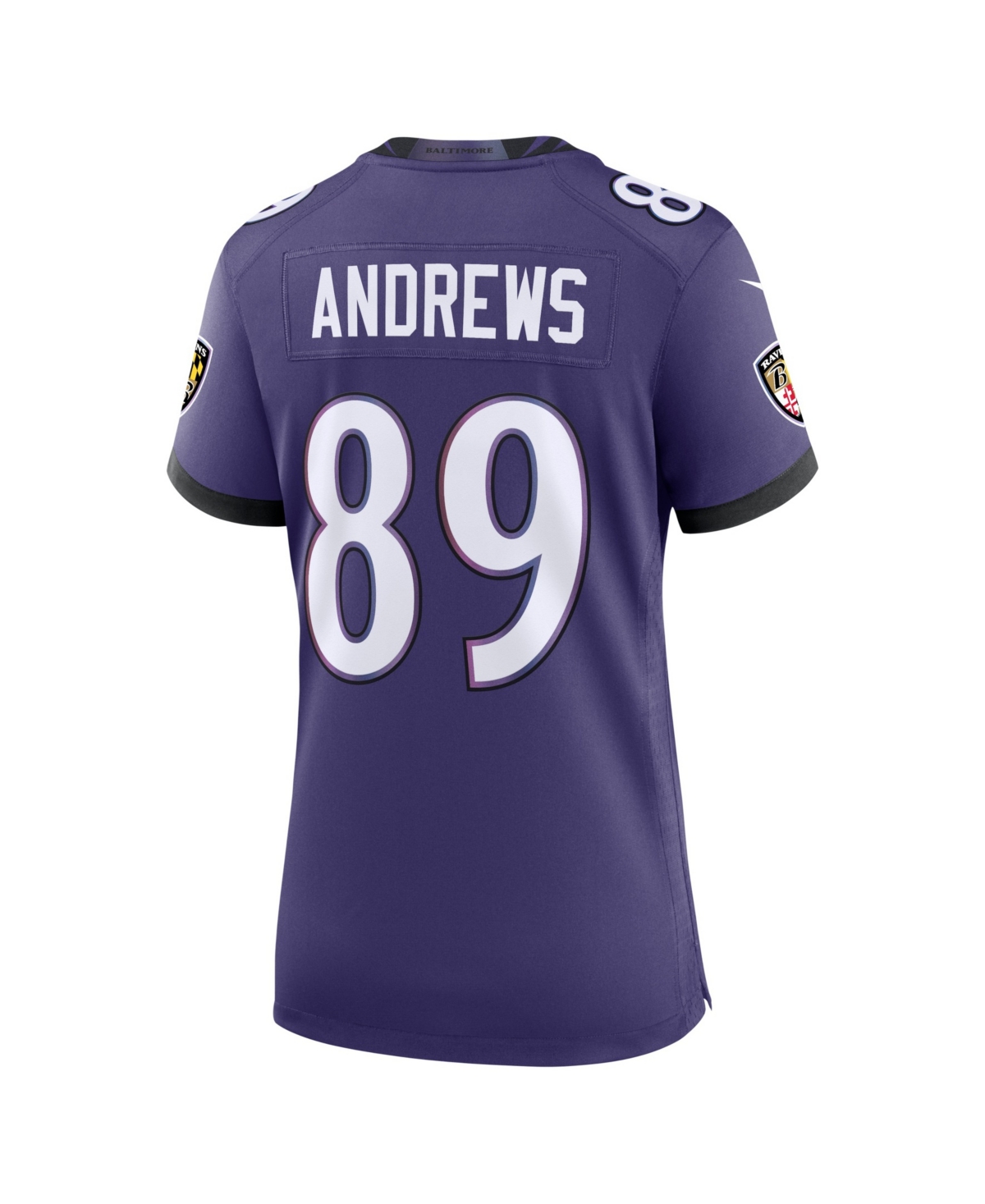 Nike Women's Mark Andrews Purple Baltimore Ravens Team Game Jersey