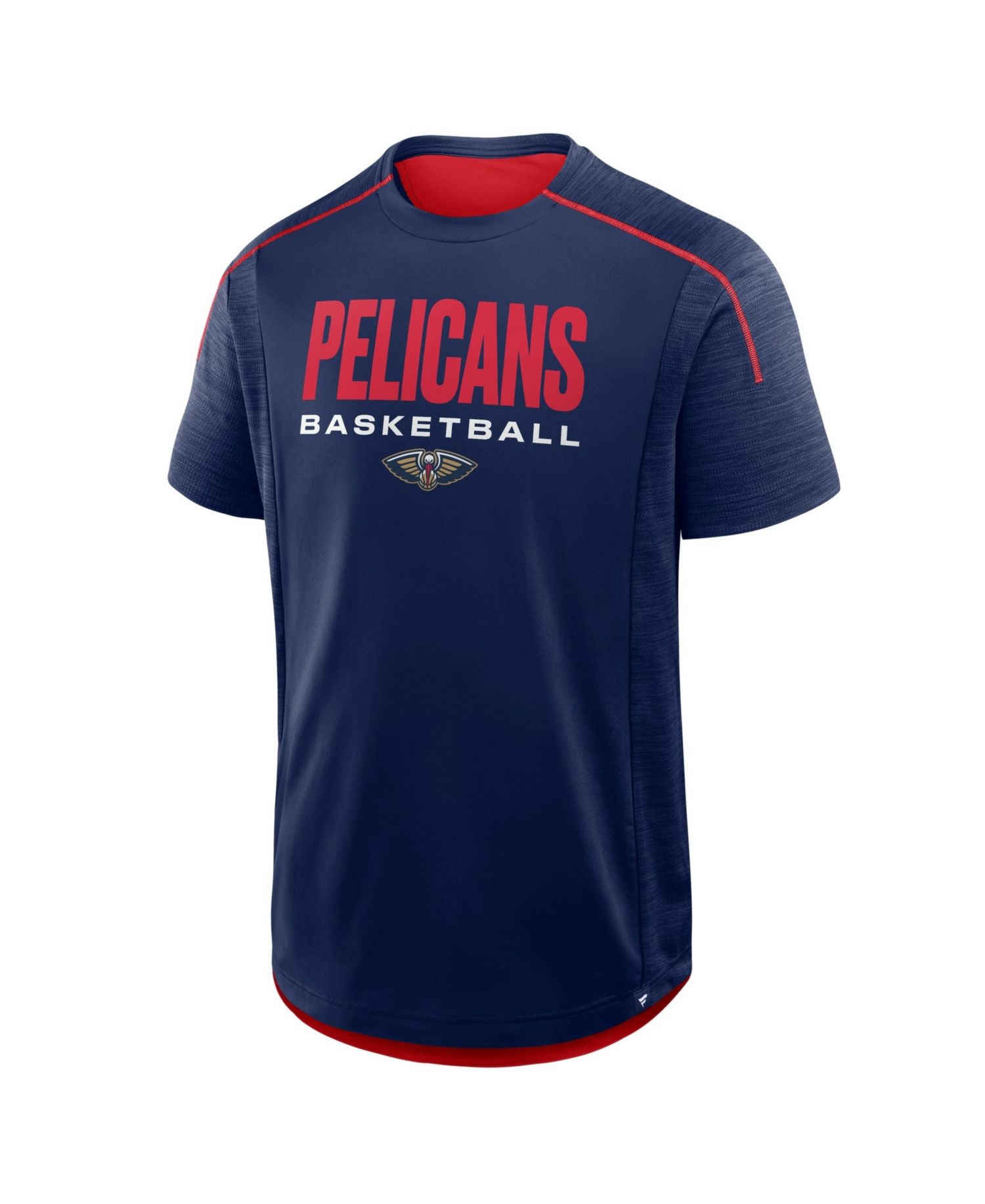 Men's Navy New Orleans Pelicans Inbound Pass Play Practice T-Shirt