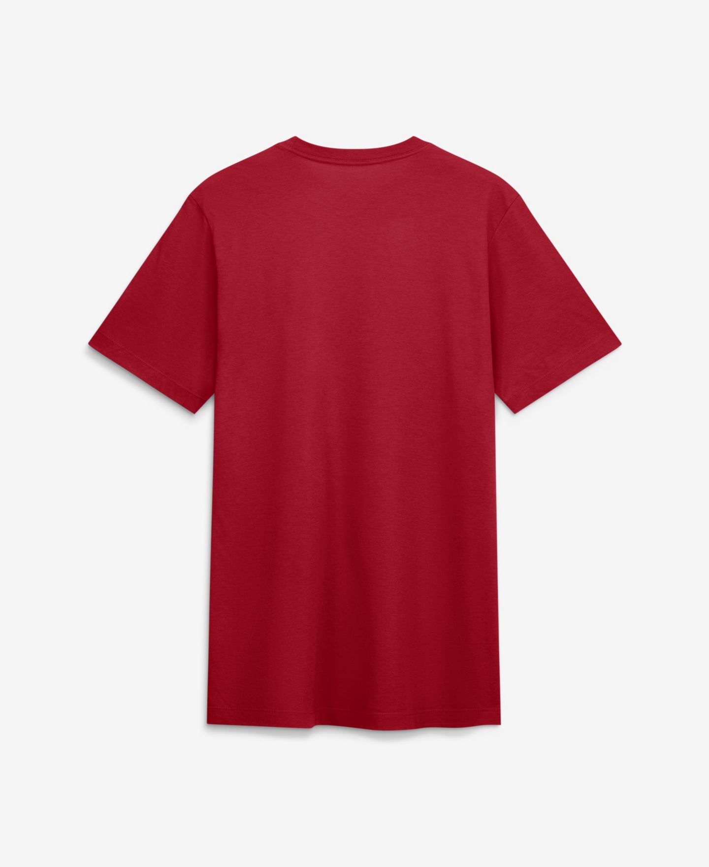 Мужская футболка Nike Red Cleveland Guardians Tri-Blend Logo — фото 3